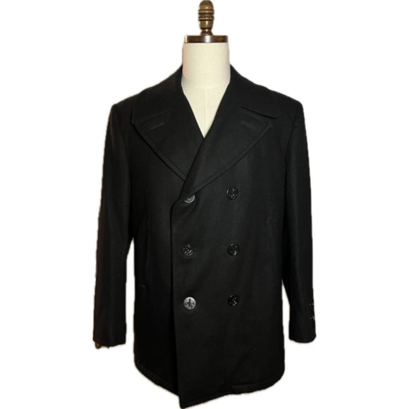 US NAVY Male Enlisted Peacoat - Picture 1 of 1